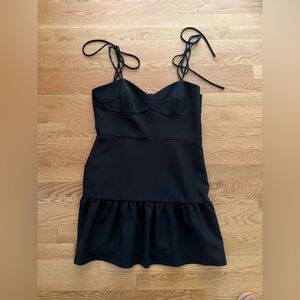 Gianni Bini black mini dress